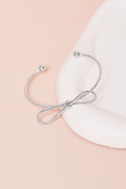 Heliophilia Silver Pulsera de Metal Plateado Talla Única